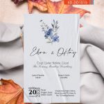 Tekli Düğün Davetiye - DD1015