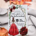 Kına Tekli Davetiye - KK1009