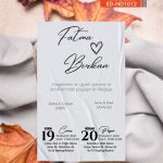 Nikah Davetiye - EDN12