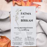Nikah Davetiye - EDN20