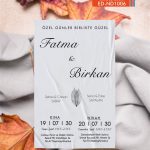 Nikah Davetiye - EDN6