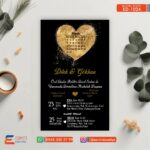 Tekli Düğün Davetiye – DD1024