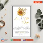Tekli Düğün Davetiye – DD1142