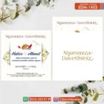 Kare Davetiye – K1405