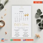 Tekli Düğün Davetiye – DD1425