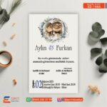 Tekli Düğün Davetiye – DD1466
