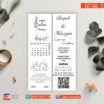 Tekli Düğün Davetiye – DD1482