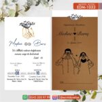 Dik Zarflı Davetiye – EDM-1033