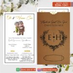 Dik Zarflı Davetiye – EDM-1041