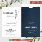 Dik Zarflı Davetiye – EDM-1439